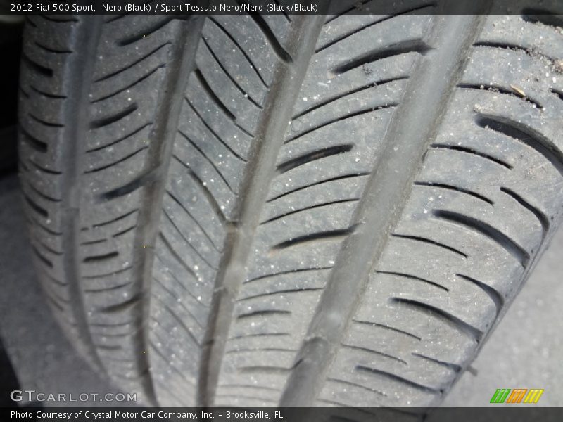 Nero (Black) / Sport Tessuto Nero/Nero (Black/Black) 2012 Fiat 500 Sport