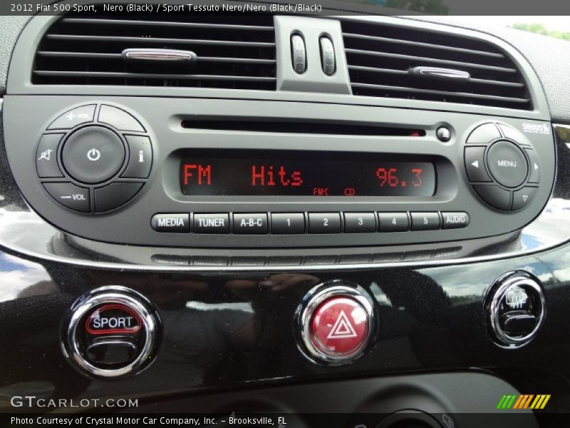 Audio System of 2012 500 Sport
