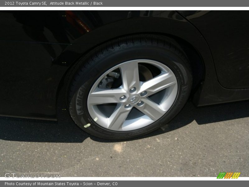 Attitude Black Metallic / Black 2012 Toyota Camry SE