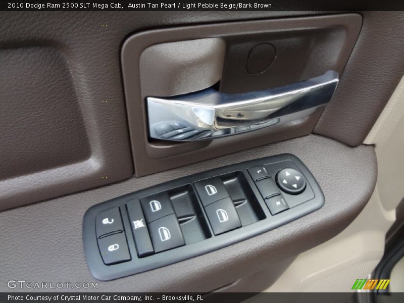 Austin Tan Pearl / Light Pebble Beige/Bark Brown 2010 Dodge Ram 2500 SLT Mega Cab