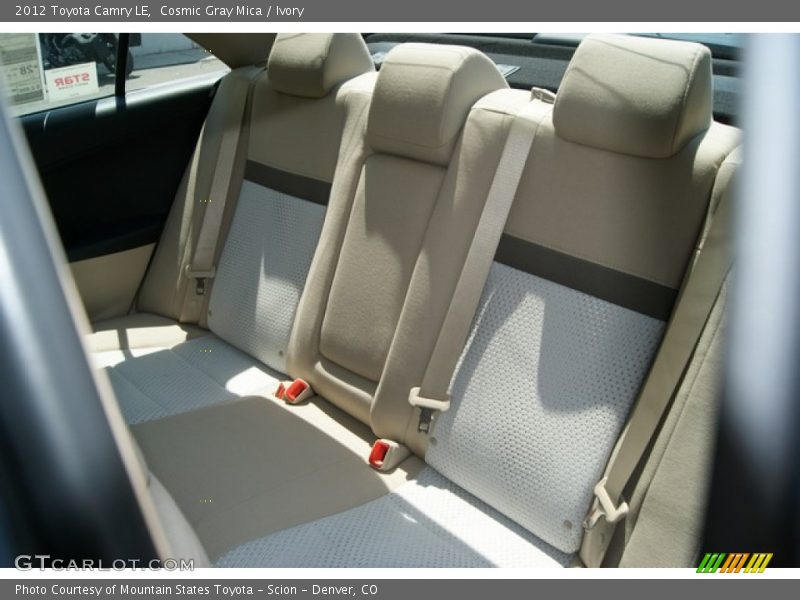 Cosmic Gray Mica / Ivory 2012 Toyota Camry LE