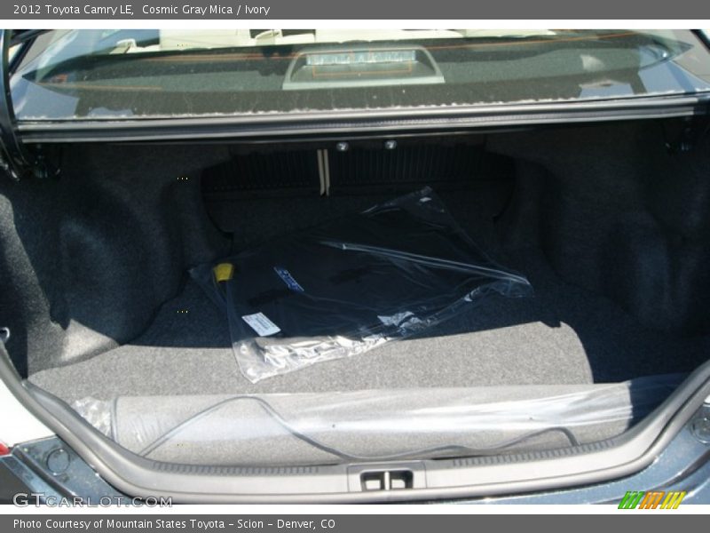 Cosmic Gray Mica / Ivory 2012 Toyota Camry LE