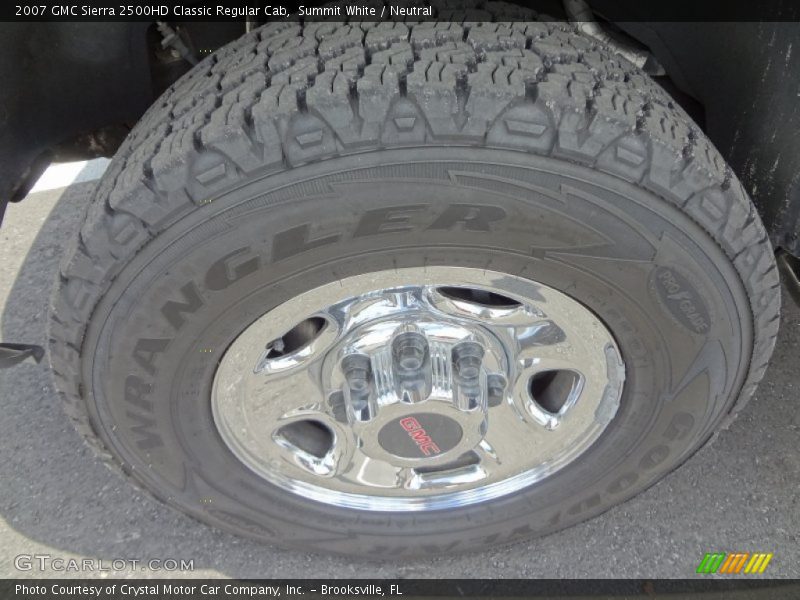 Summit White / Neutral 2007 GMC Sierra 2500HD Classic Regular Cab