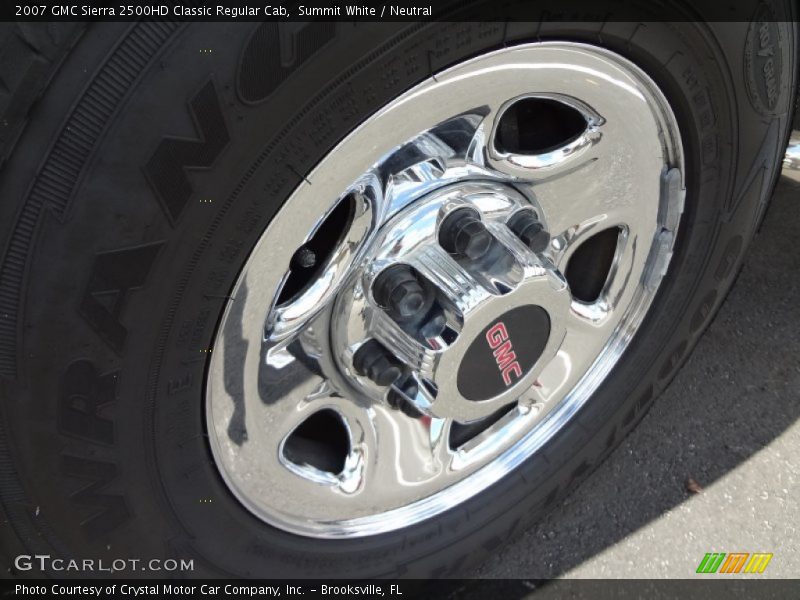 Summit White / Neutral 2007 GMC Sierra 2500HD Classic Regular Cab