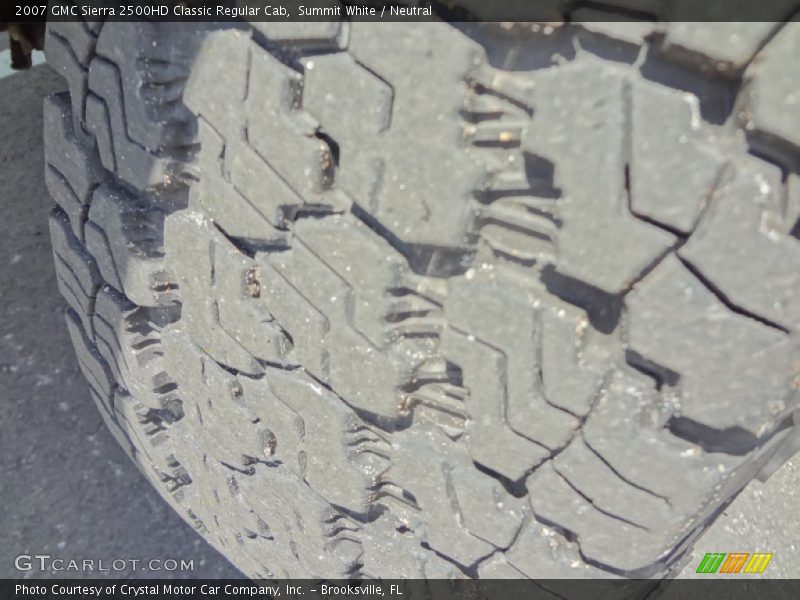 Summit White / Neutral 2007 GMC Sierra 2500HD Classic Regular Cab