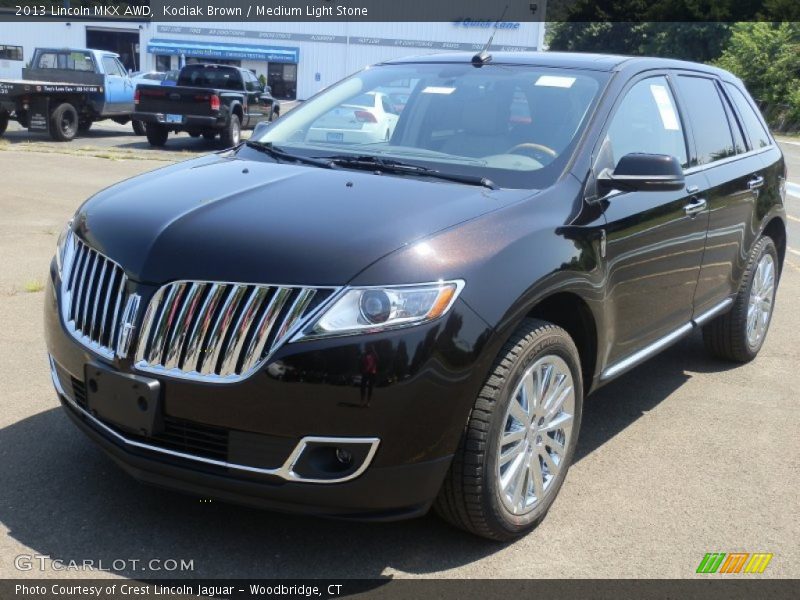 Kodiak Brown / Medium Light Stone 2013 Lincoln MKX AWD
