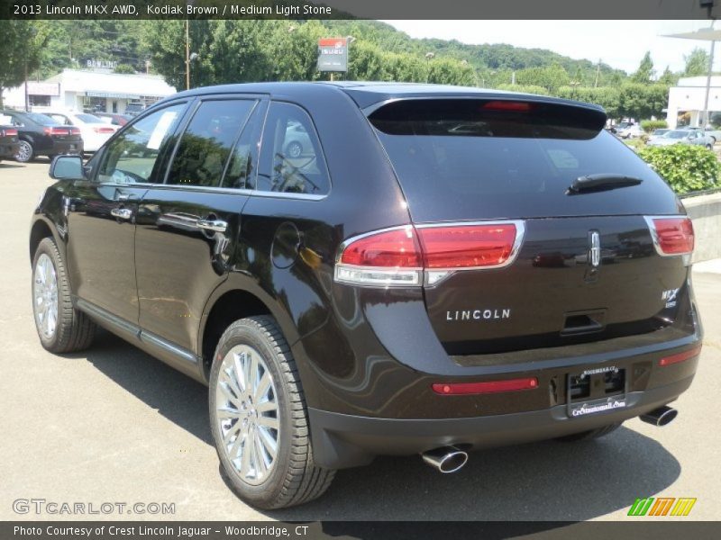 Kodiak Brown / Medium Light Stone 2013 Lincoln MKX AWD