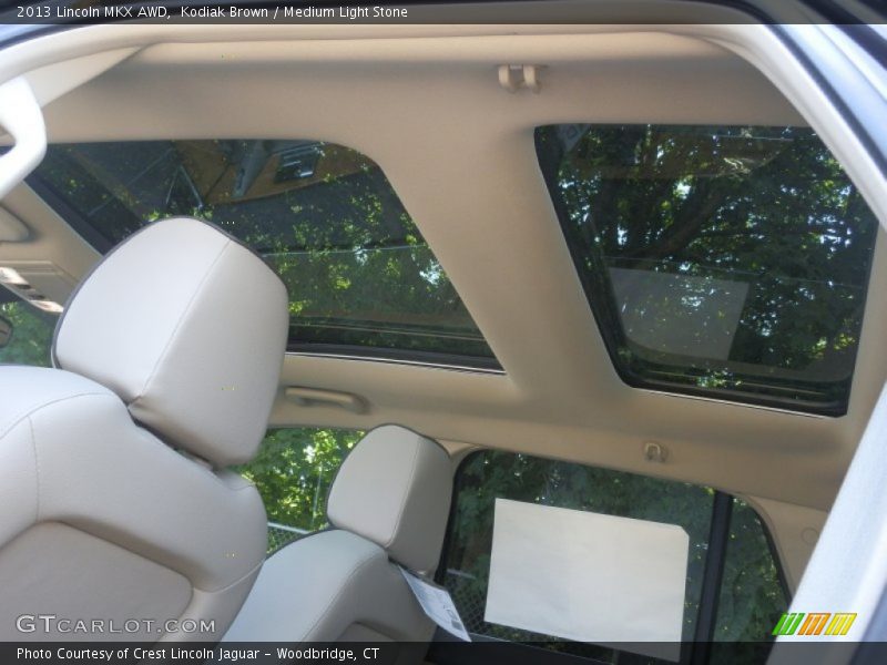 Kodiak Brown / Medium Light Stone 2013 Lincoln MKX AWD