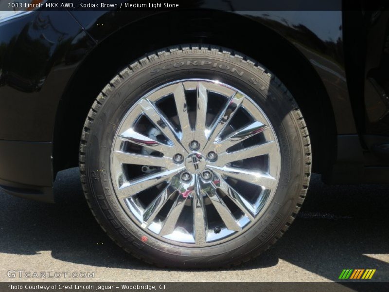 Kodiak Brown / Medium Light Stone 2013 Lincoln MKX AWD