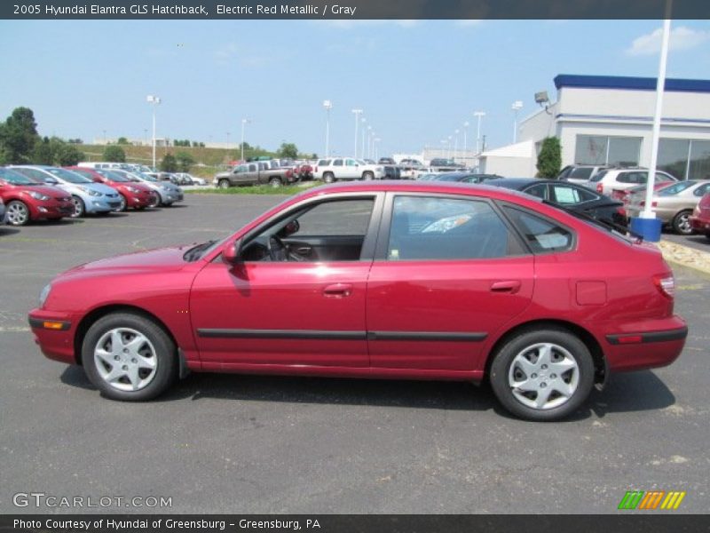  2005 Elantra GLS Hatchback Electric Red Metallic