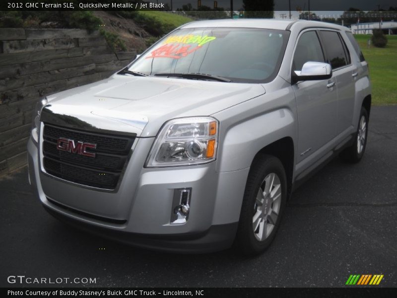 Quicksilver Metallic / Jet Black 2012 GMC Terrain SLE