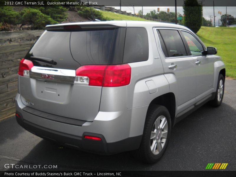 Quicksilver Metallic / Jet Black 2012 GMC Terrain SLE