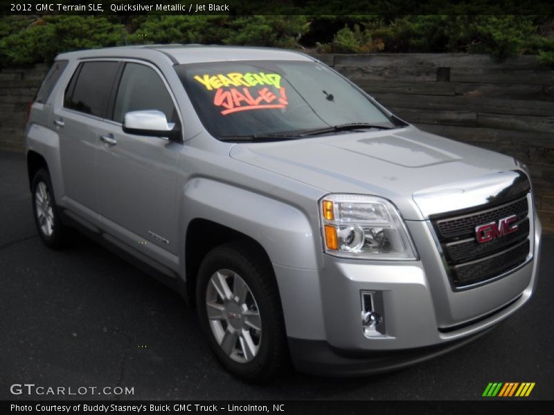 Quicksilver Metallic / Jet Black 2012 GMC Terrain SLE