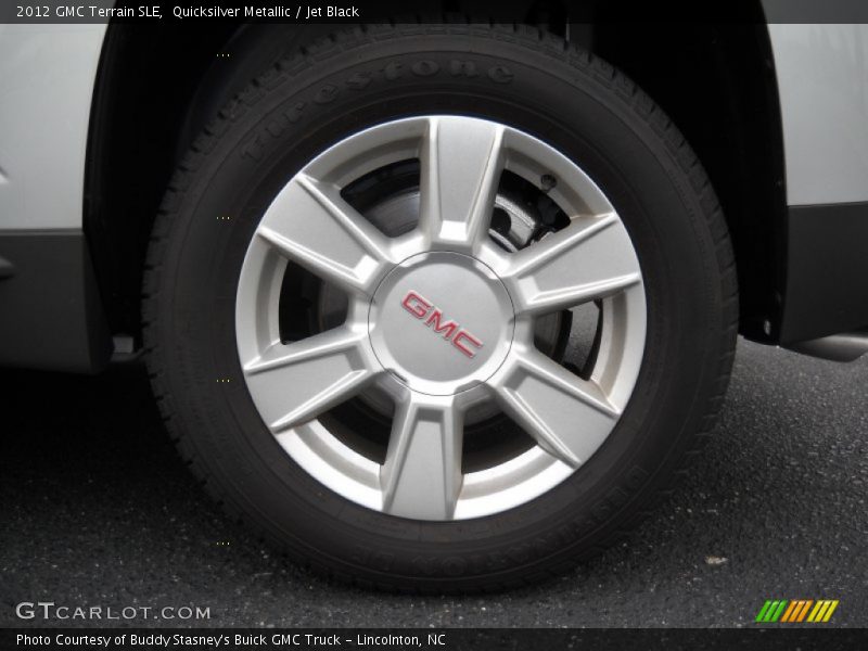 Quicksilver Metallic / Jet Black 2012 GMC Terrain SLE