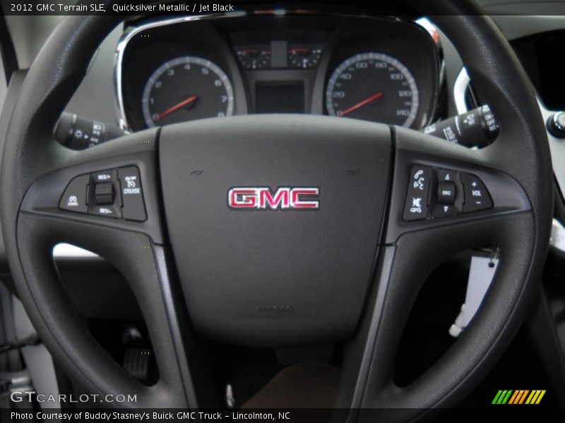Quicksilver Metallic / Jet Black 2012 GMC Terrain SLE