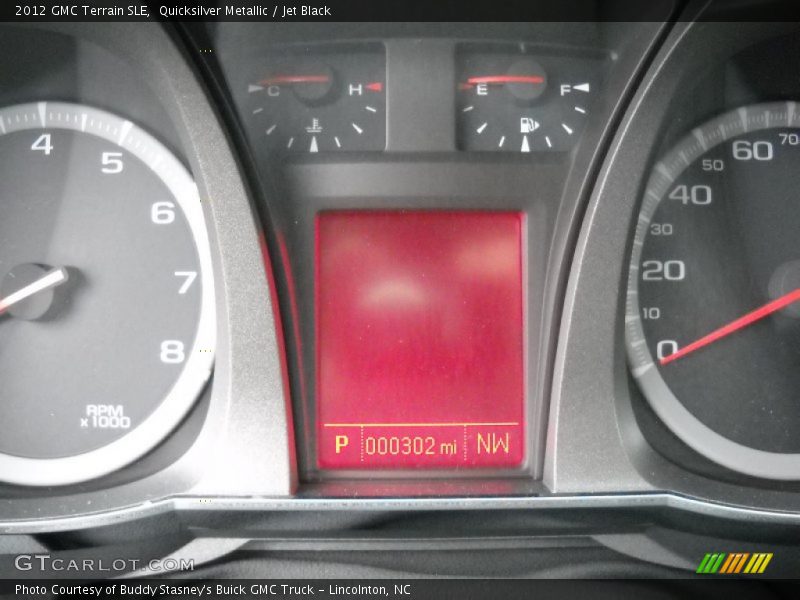 Quicksilver Metallic / Jet Black 2012 GMC Terrain SLE