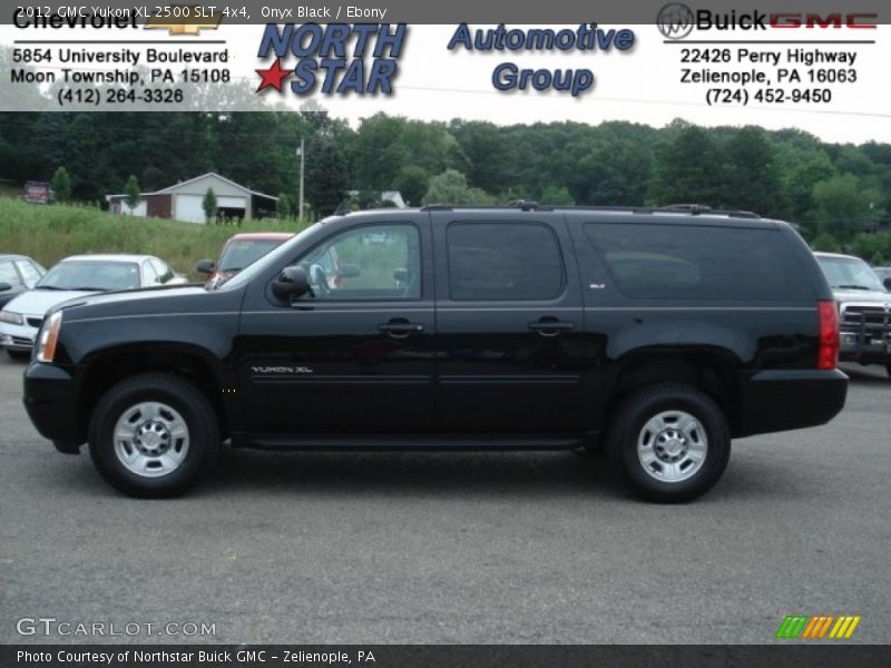 Onyx Black / Ebony 2012 GMC Yukon XL 2500 SLT 4x4