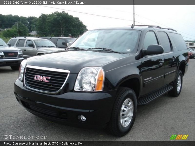 Onyx Black / Ebony 2012 GMC Yukon XL 2500 SLT 4x4
