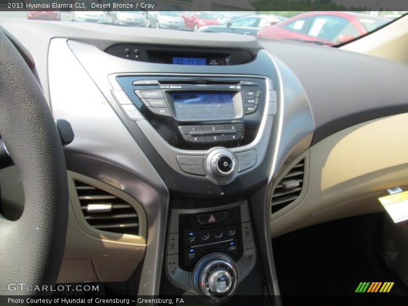 Desert Bronze / Gray 2013 Hyundai Elantra GLS