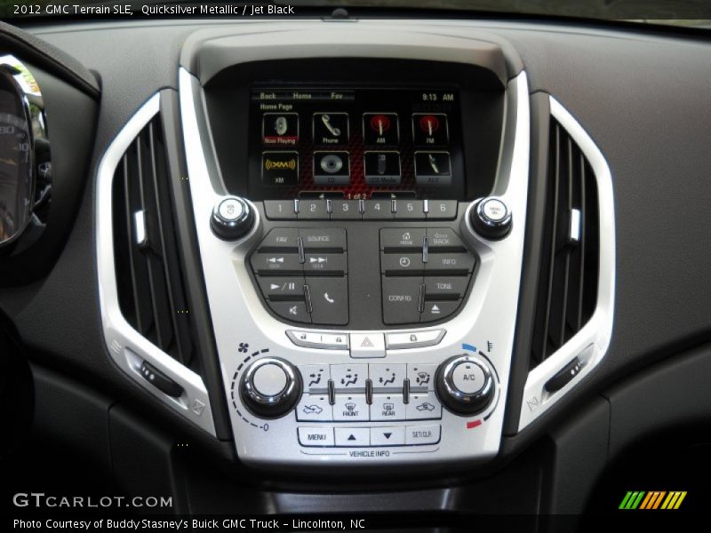 Quicksilver Metallic / Jet Black 2012 GMC Terrain SLE