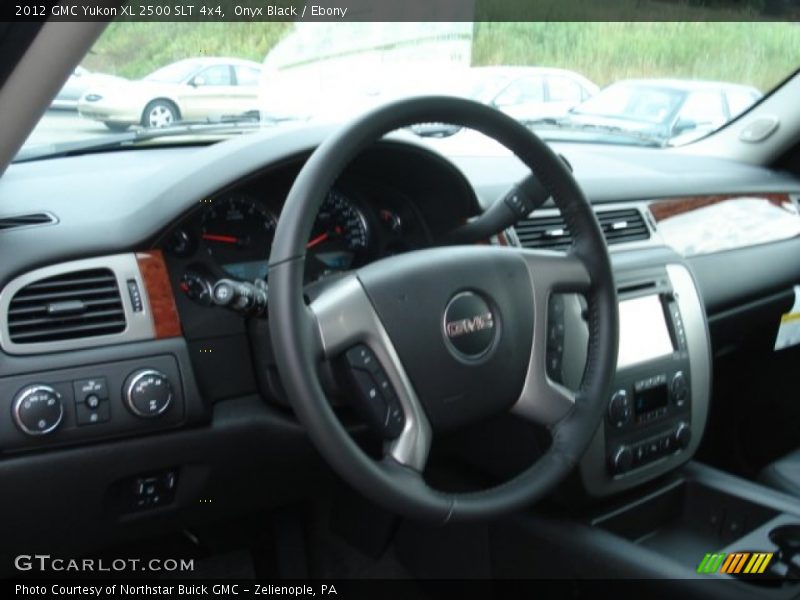 Onyx Black / Ebony 2012 GMC Yukon XL 2500 SLT 4x4