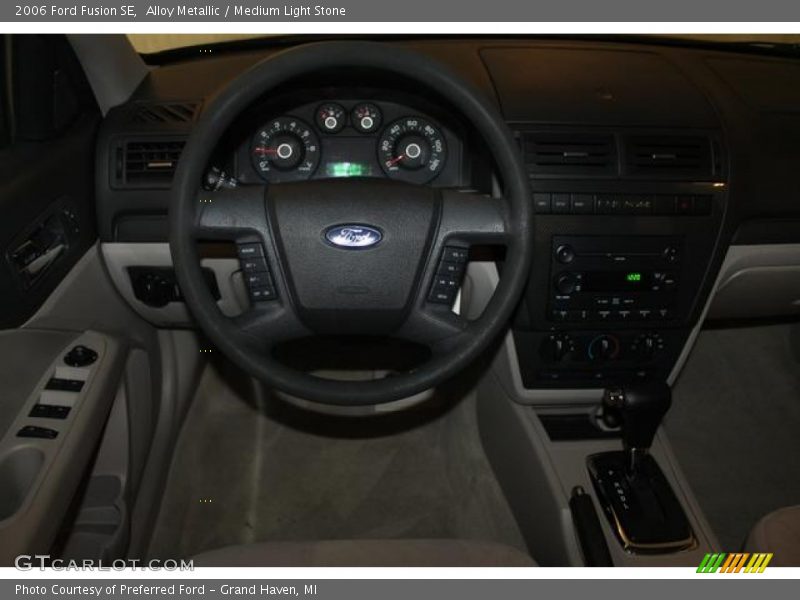Alloy Metallic / Medium Light Stone 2006 Ford Fusion SE