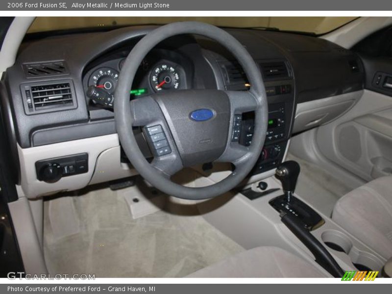 Alloy Metallic / Medium Light Stone 2006 Ford Fusion SE