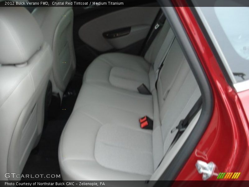 Crystal Red Tintcoat / Medium Titanium 2012 Buick Verano FWD