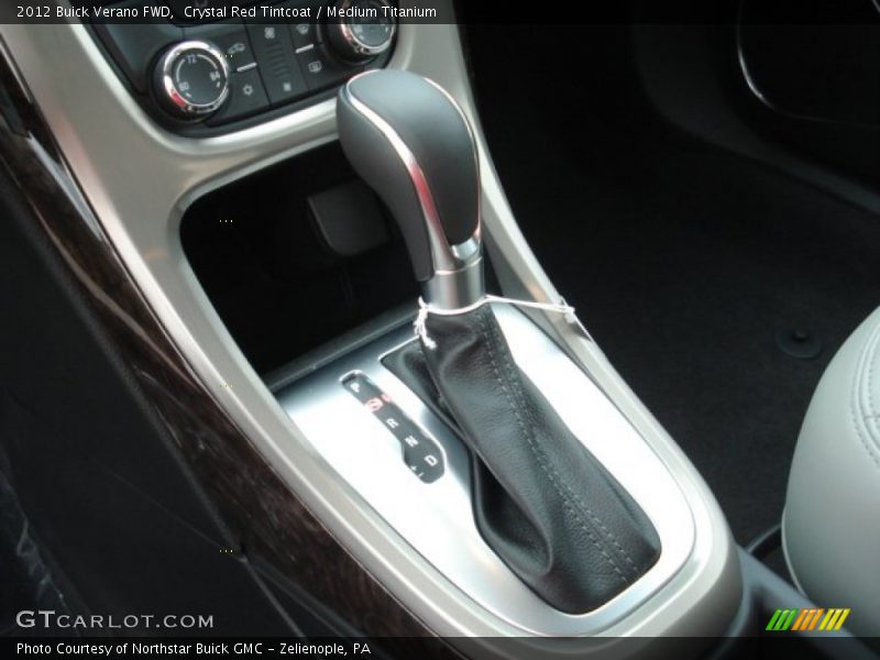 Crystal Red Tintcoat / Medium Titanium 2012 Buick Verano FWD