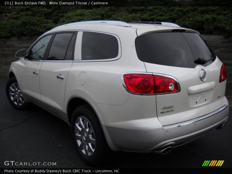 White Diamond Tricoat / Cashmere 2012 Buick Enclave FWD