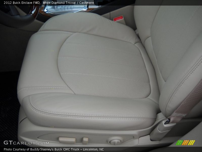 White Diamond Tricoat / Cashmere 2012 Buick Enclave FWD