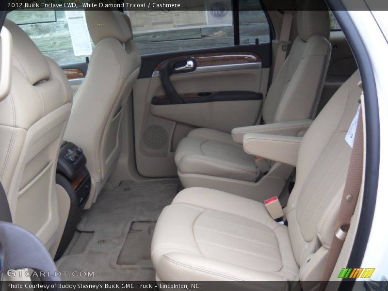 White Diamond Tricoat / Cashmere 2012 Buick Enclave FWD