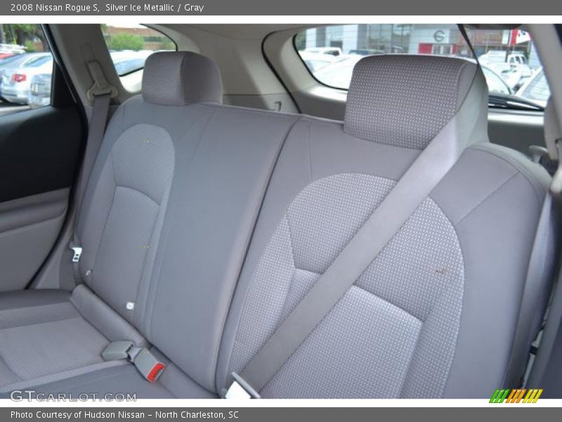 Silver Ice Metallic / Gray 2008 Nissan Rogue S