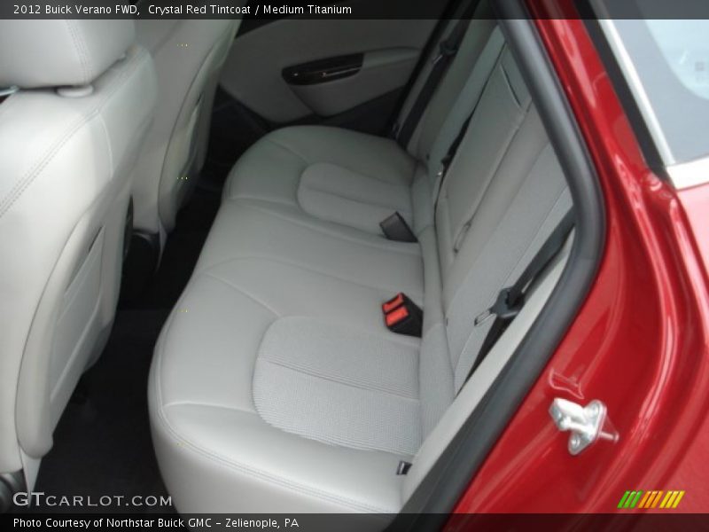 Crystal Red Tintcoat / Medium Titanium 2012 Buick Verano FWD