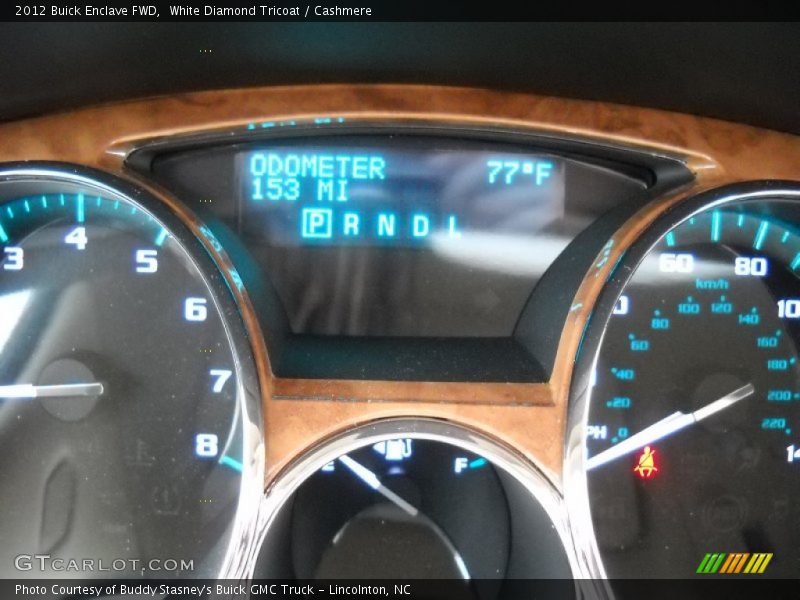 White Diamond Tricoat / Cashmere 2012 Buick Enclave FWD