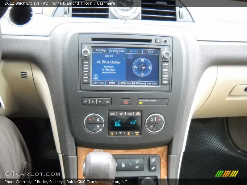 White Diamond Tricoat / Cashmere 2012 Buick Enclave FWD