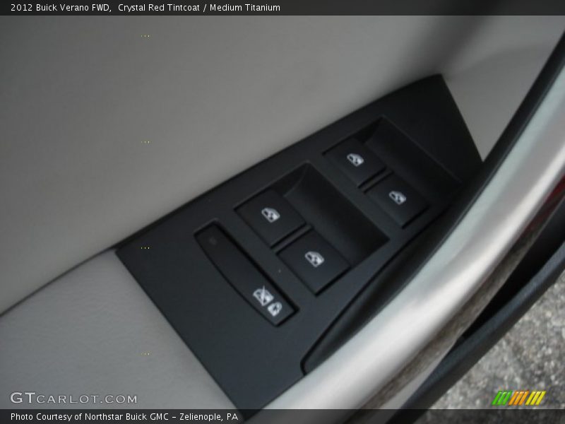 Crystal Red Tintcoat / Medium Titanium 2012 Buick Verano FWD