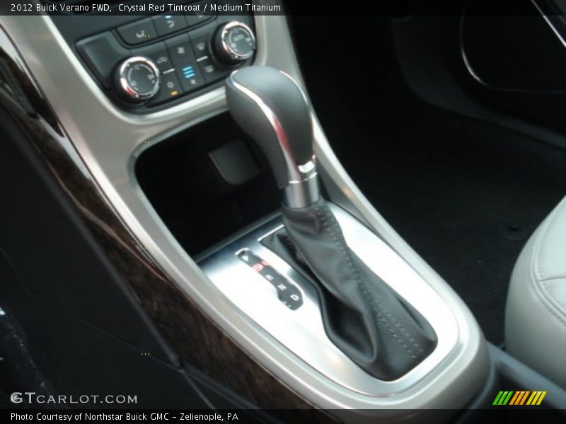 Crystal Red Tintcoat / Medium Titanium 2012 Buick Verano FWD