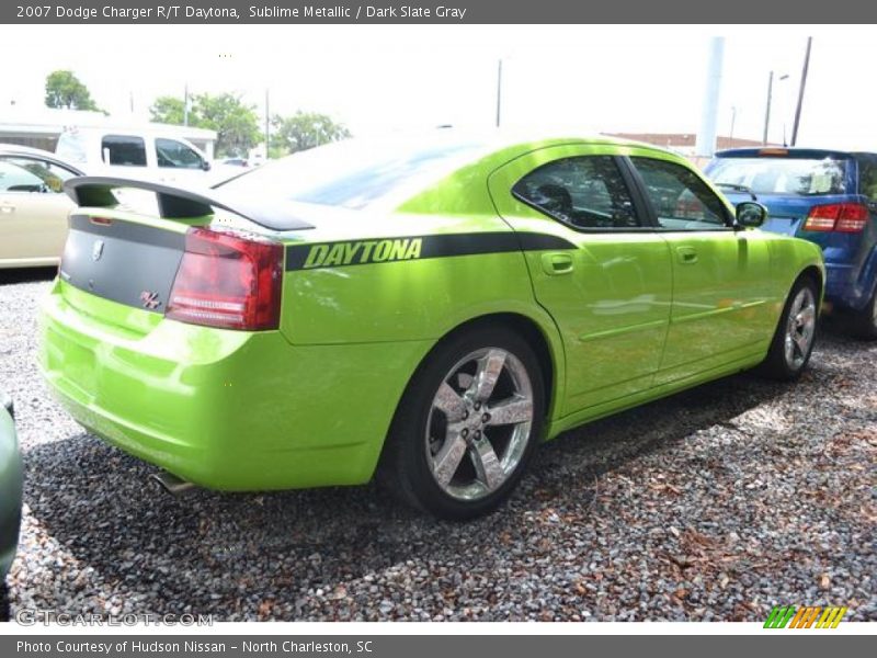 Sublime Metallic / Dark Slate Gray 2007 Dodge Charger R/T Daytona