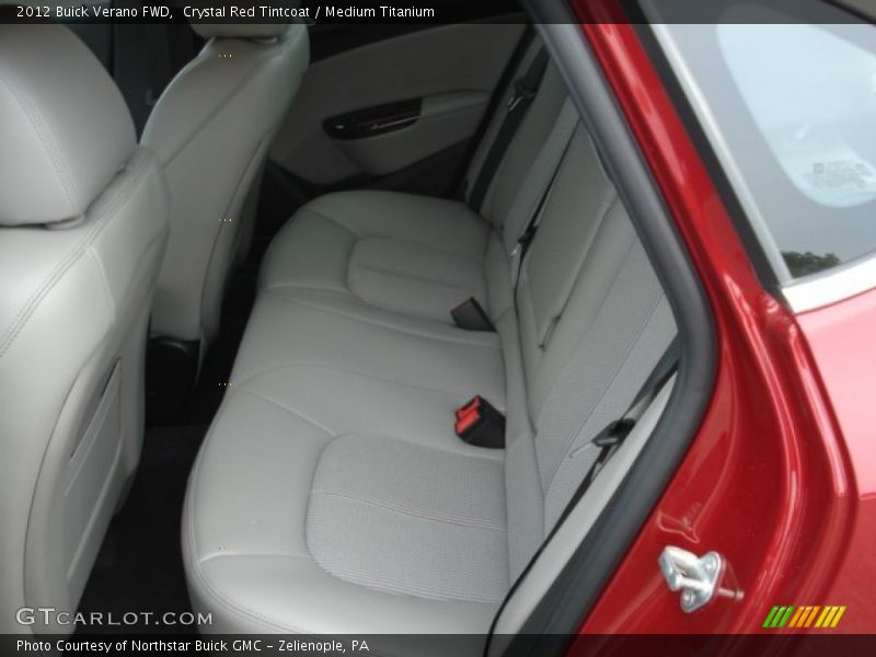 Crystal Red Tintcoat / Medium Titanium 2012 Buick Verano FWD