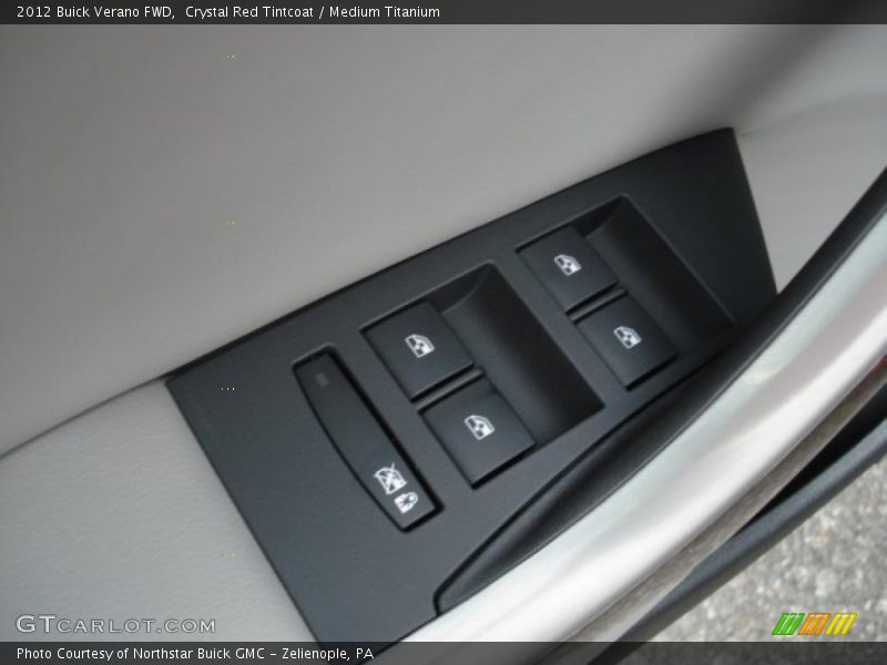Crystal Red Tintcoat / Medium Titanium 2012 Buick Verano FWD