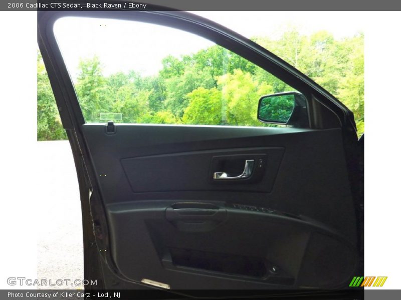 Black Raven / Ebony 2006 Cadillac CTS Sedan