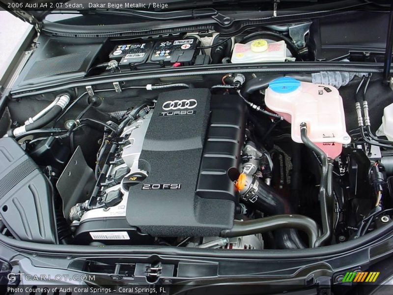 Dakar Beige Metallic / Beige 2006 Audi A4 2.0T Sedan