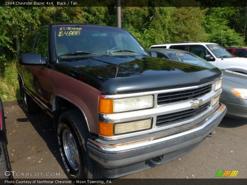 Black / Tan 1994 Chevrolet Blazer 4x4