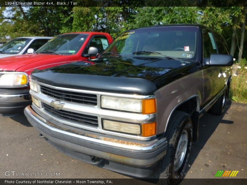 Black / Tan 1994 Chevrolet Blazer 4x4