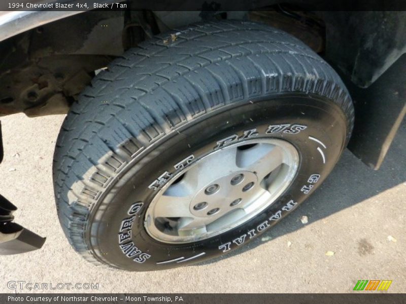 Black / Tan 1994 Chevrolet Blazer 4x4