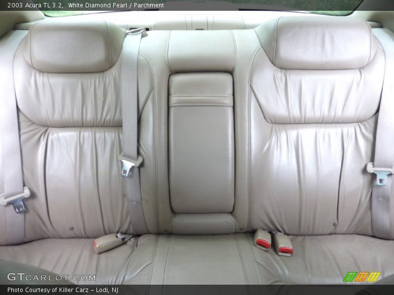 White Diamond Pearl / Parchment 2003 Acura TL 3.2