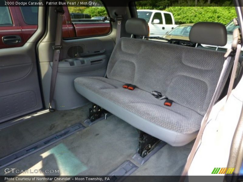 Patriot Blue Pearl / Mist Grey 2000 Dodge Caravan