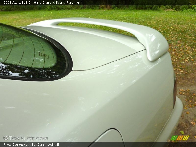 White Diamond Pearl / Parchment 2003 Acura TL 3.2