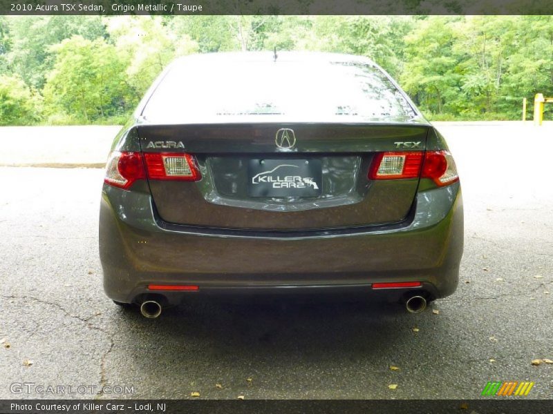 Grigio Metallic / Taupe 2010 Acura TSX Sedan